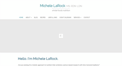 Desktop Screenshot of michelelarock.com